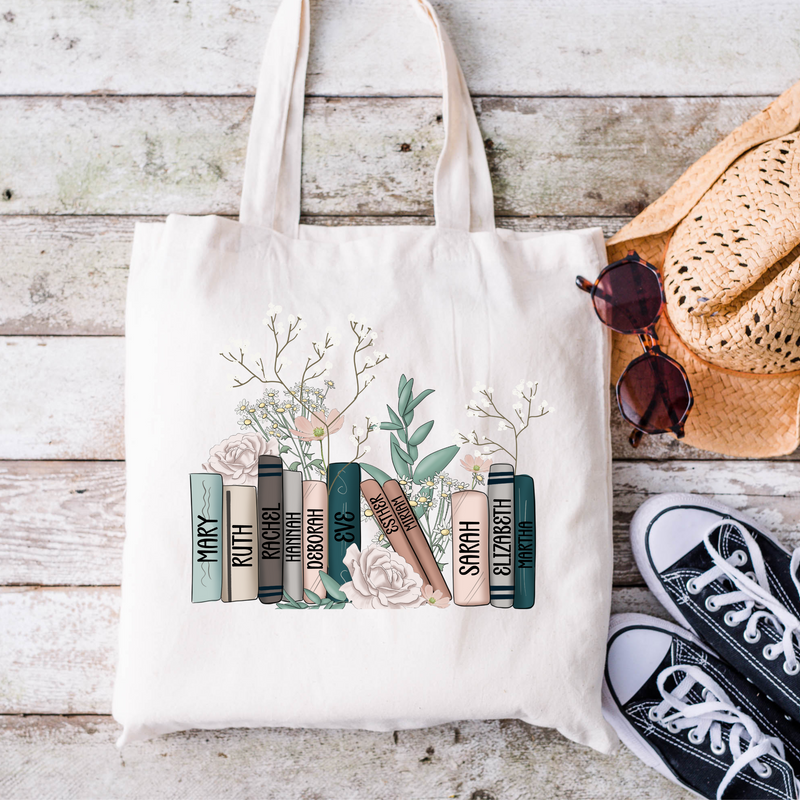 WOMEN OF THE BIBLE TOTE BAG