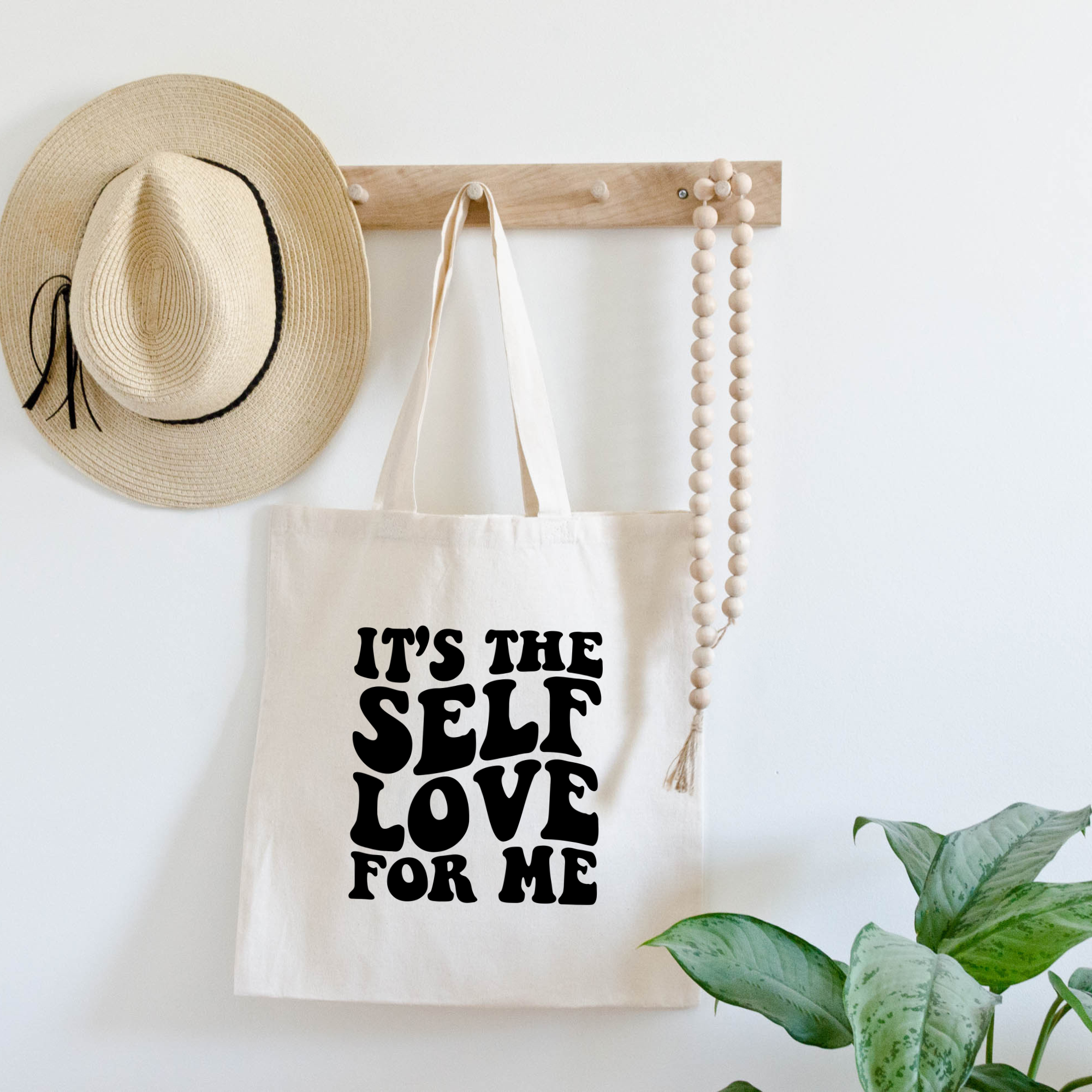 more selflove' deluxe tote bag